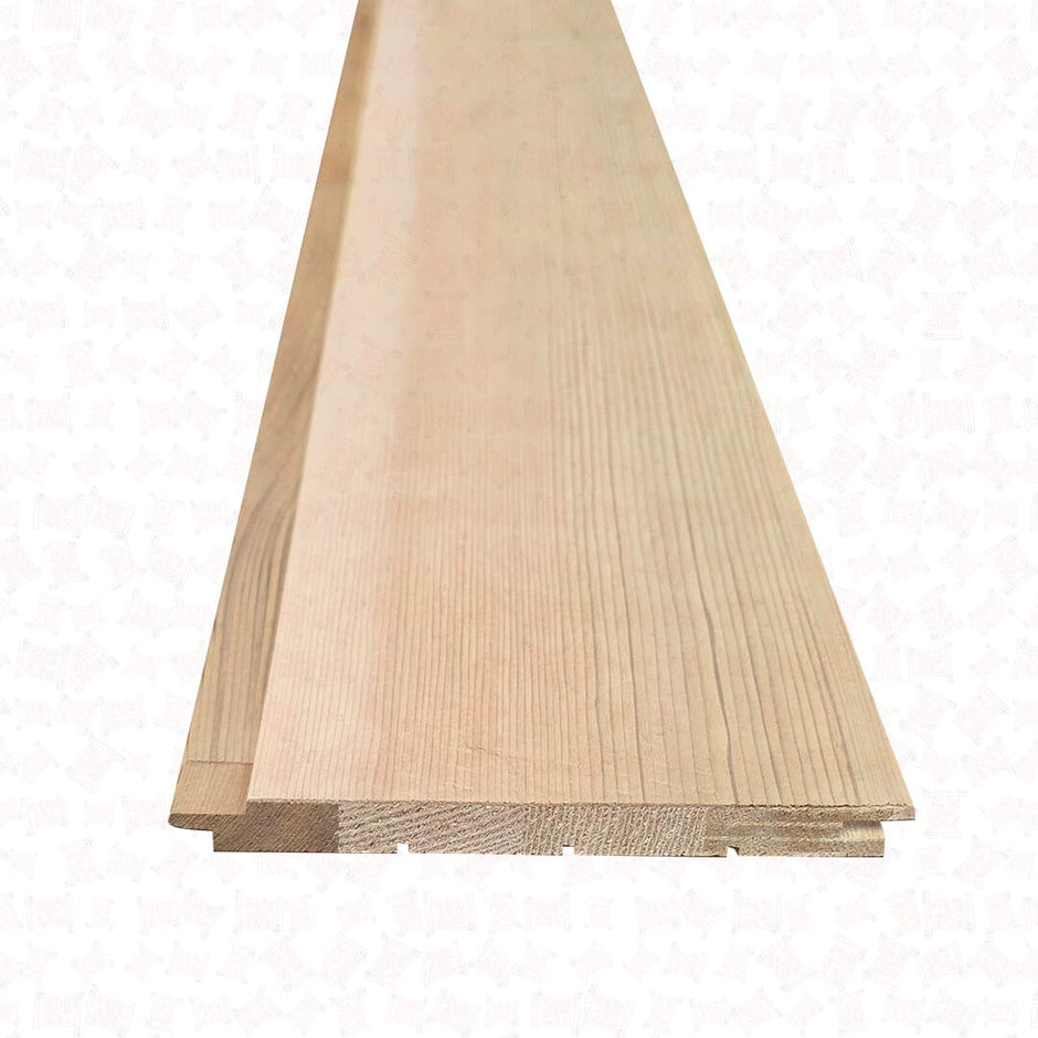 1×6 Engineered Cedar T&G Sauna Wall Panels