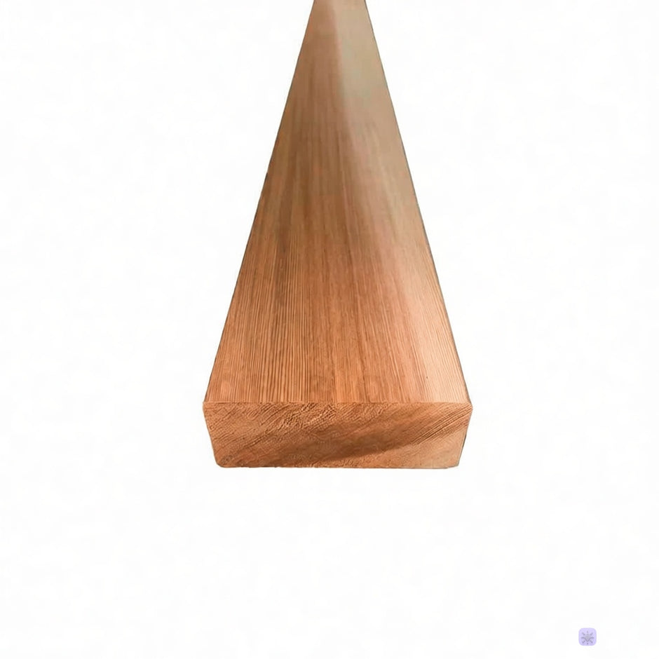 2 x 4 WRC ABTR S4SEE KD, Clear Canadian Western Red Cedar, Premium Grade