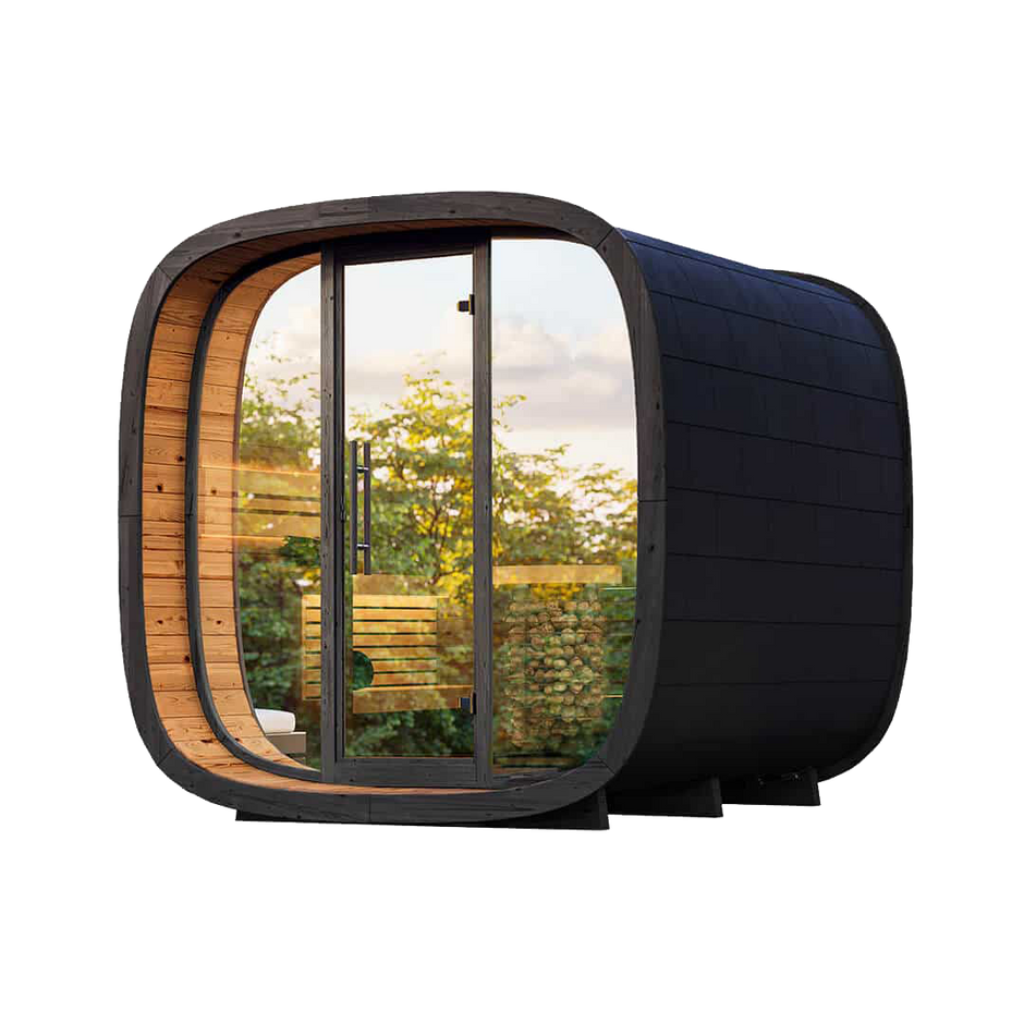 Round Cube MINI Outdoor Sauna Kit
