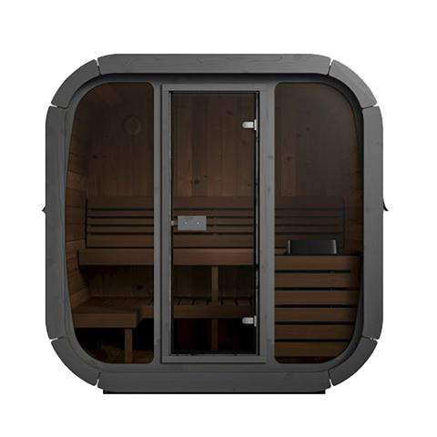 SaunaLife Model CL5G Cube Outdoor Sauna Kit