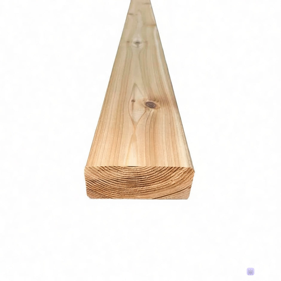 2 x 4 WRC TK S4SEE KD, Knotty Canadian Western Red Cedar, Premium Grade