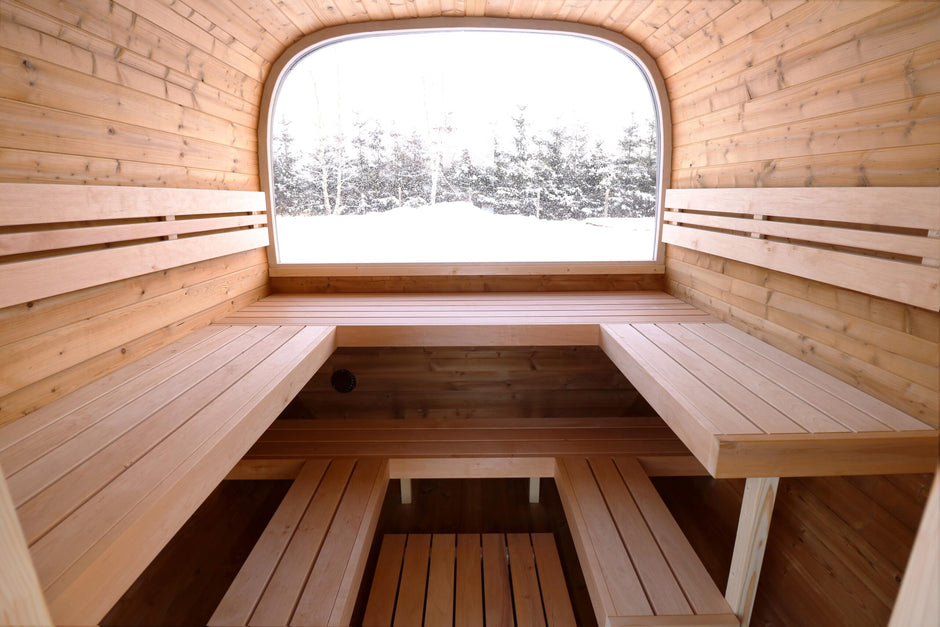 Back Wall Half-Moon Window