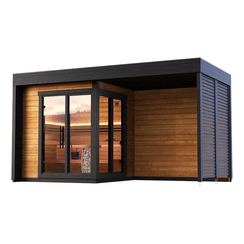 Patio S Plus Outdoor Prefabricated Sauna Cabin Kit